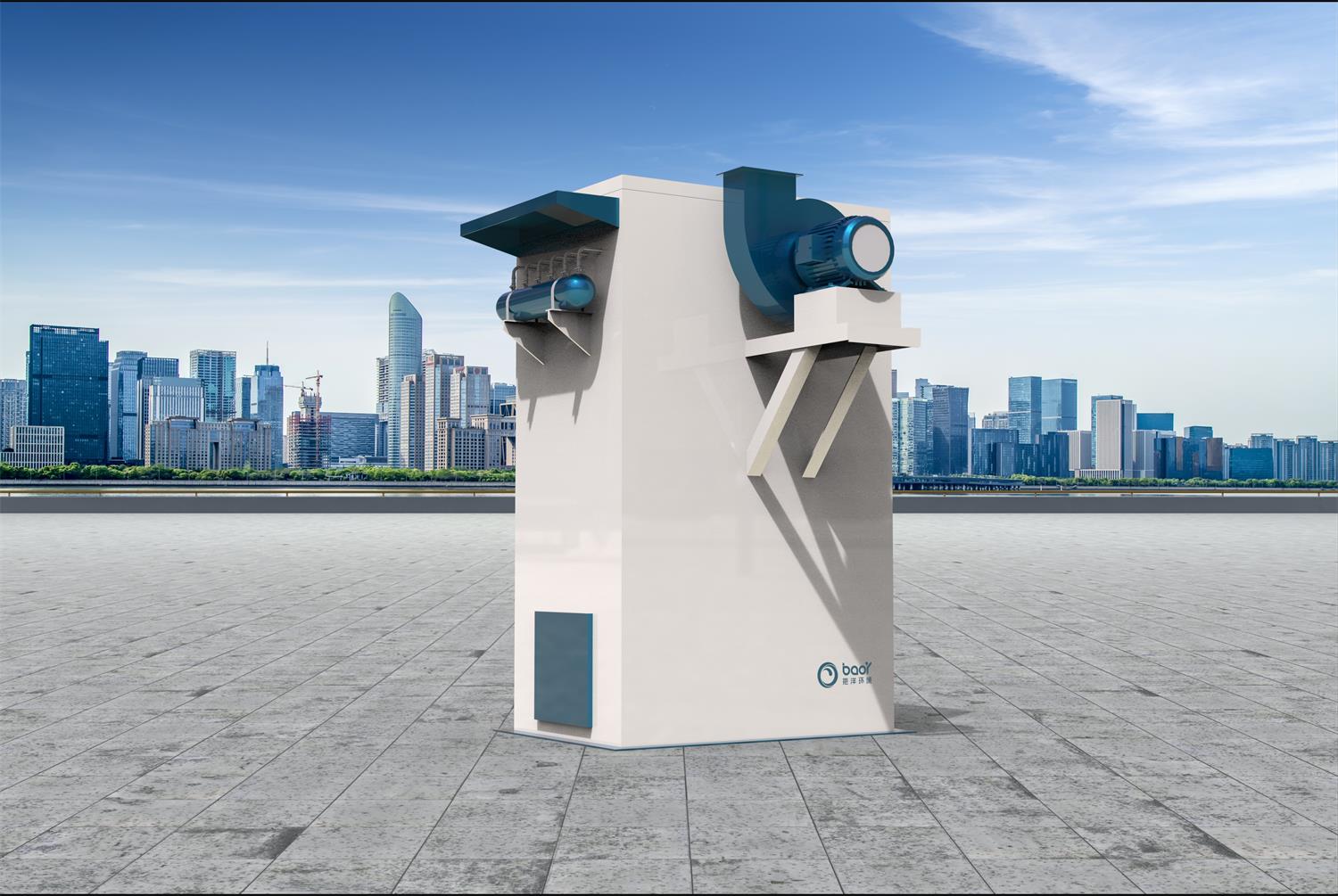 【BY脉冲滤筒除尘器】仓顶、主机、料场除尘器